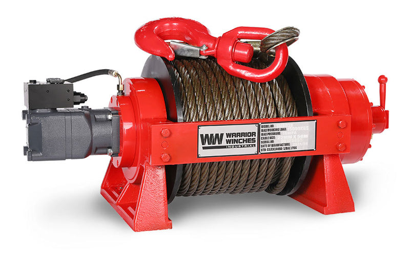 JR 15 Tonne Industrial Hydraulic Winch