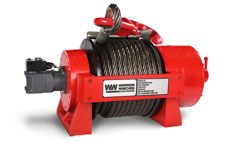 JR 25 Tonne Industrial Hydraulic Winch