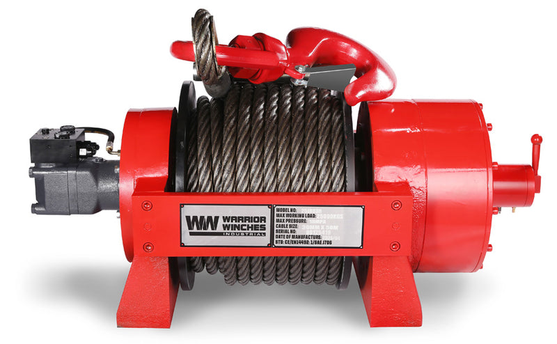 JR 25 Tonne Industrial Hydraulic Winch