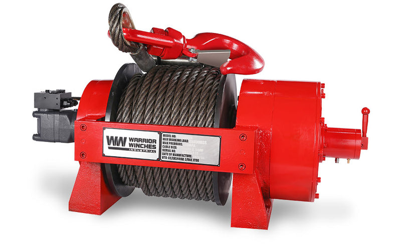 JR 25 Tonne Industrial Hydraulic Winch