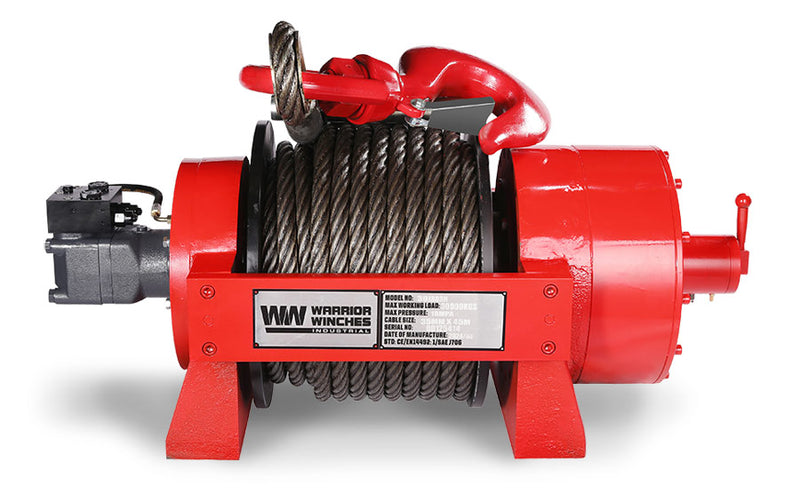 JR30 66,000lb (30 Ton) Industrial Hydraulic Winch